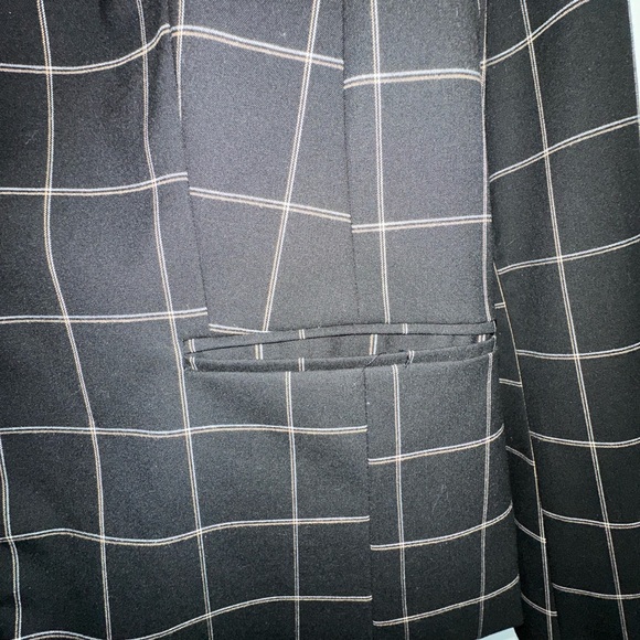🖤✨ Liz Claiborne Windowpane Blazer | Size 12 | NWT ✨🖤 - Picture 4 of 6